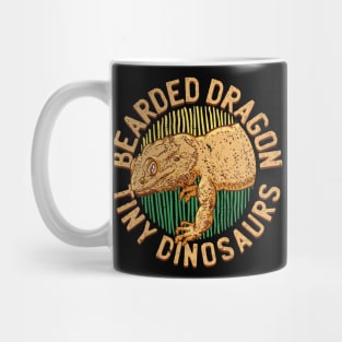 Bearded Dragon Funny Tiny Dinosaurs Mug